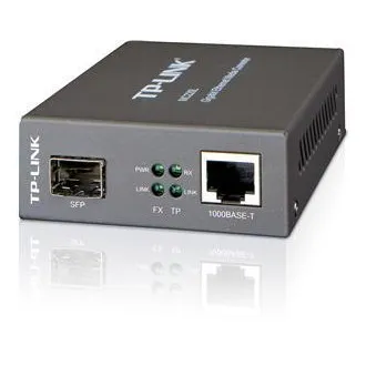 TP-Link MC220L Gigabit SFP-Ethernet Medienkonverter TP-Link MC220L Gigabit SFP-Ethernet Medienkonverter