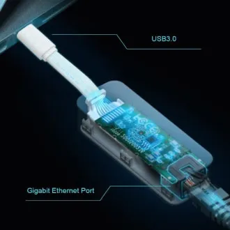 TP-Link UE300C USB 3.0 Typ C zu Gigabit-Ethernet-Netzwerkadapter