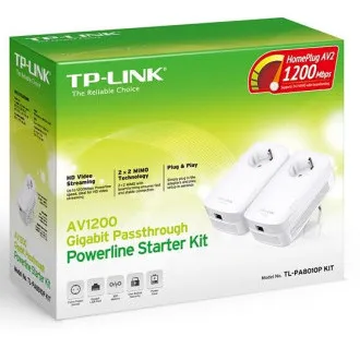 TP-Link TL-PA8010P 1200 Mbit/s Powerline-Starter-Kit (2 Stück)