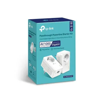 TP-Link TL-PA7017P KIT AV1000 Gb Pass-Through Powerline Kit (2 Stück)