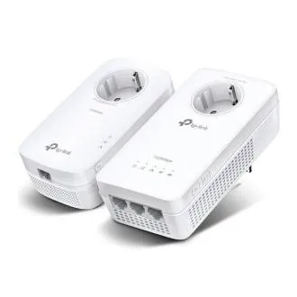 TP-Link TL-WPA8631P KIT AV1300 Gb Durchgangs-AC1200 Powerline-WLAN-Set (2 Stück) TP-Link TL-WPA8631P KIT AV1300 Gb Durchgangs-AC1200 Powerline-WLAN-Set (2 Stück)