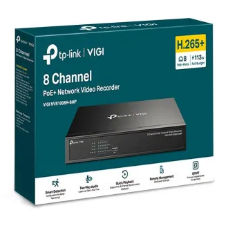 VIGI NVR1008H-8MP 8-Kanal PoE Netzwerk-Videorekorder VIGI NVR1008H-8MP 8-Kanal PoE Netzwerk-Videorekorder