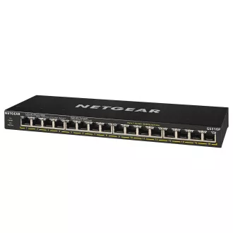 NETGEAR 16PT GE UNMANAGED SWCH W/POE/POE