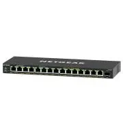 NETGEAR 16PT GE PLUS SWCH W/ POE