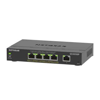 NETGEAR 5PT GE PLUS SWCH W/ POE