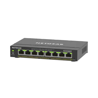 NETGEAR 8PT GE PLUS SWCH W/ POE
