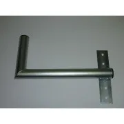 Antennenhalter für Fenster 30cm rechts, Durchmesser 42mm