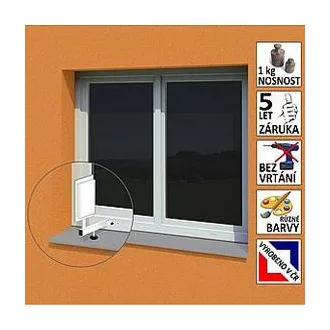 Antennenhalter klein für Kunststofffenster Antennenhalter klein für Kunststofffenster