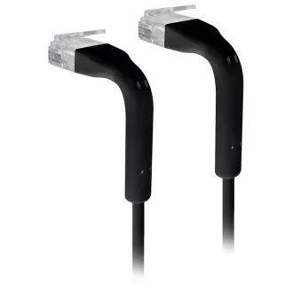 Ubiquiti Ethernet Patch-Kabel, 0,22 m, Cat6, schwarz