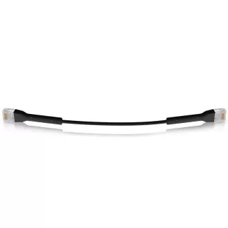 Ubiquiti Ethernet Patch-Kabel, 0,22 m, Cat6, schwarz