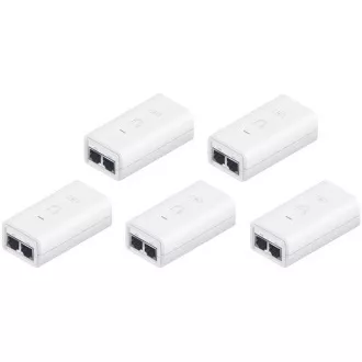 Ubiquiti POE-24-12W-G-WH,GB PoE Injektor,24V/0.5A(12W),5er Pack
