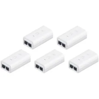 Ubiquiti POE-24-12W-G-WH,GB PoE Injektor,24V/0.5A(12W),5er Pack