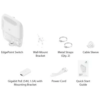 Ubiquiti EP-S16,EdgePoint WISP-Schalter,16x GLAN, 2x SFP/SFP