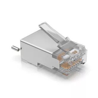 Ubiquiti UISP-Connector-SHD - STP RJ45 Stecker, Cat5, 8p8c, Draht, vergoldet, AWG24 (100 Stück)