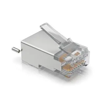 Ubiquiti UISP-Connector-SHD - STP RJ45 Stecker, Cat5, 8p8c, Draht, vergoldet, AWG24 (100 Stück) Ubiquiti UISP-Connector-SHD - STP RJ45 Stecker, Cat5, 8p8c, Draht, vergoldet, AWG24 (100 Stück)