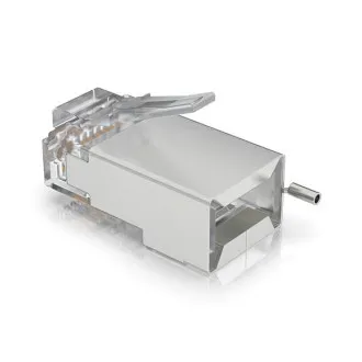 Ubiquiti UISP-Connector-SHD - STP RJ45 Stecker, Cat5, 8p8c, Draht, vergoldet, AWG24 (100 Stück) Ubiquiti UISP-Connector-SHD - STP RJ45 Stecker, Cat5, 8p8c, Draht, vergoldet, AWG24 (100 Stück)