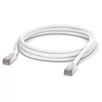Ubiquiti UACC-Cable-Patch-Outdoor-3M-W, UniFi-Patchkabel für den Außenbereich, 3m, Cat5e, weiß