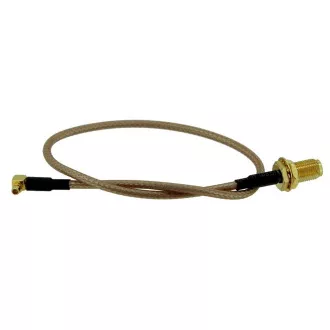 Pigtail 25cm RG316 MMCX - RSMA Buchse (Pin) Pigtail 25cm RG316 MMCX - RSMA Buchse (Pin)