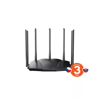 Tenda TX12 Pro AX3000 WiFi6 Router, 1x GWAN, 3x GLAN, IPv6, 5x 6dBi, WPA3, Mesh, CZ app Tenda TX12 Pro AX3000 WiFi6 Router, 1x GWAN, 3x GLAN, IPv6, 5x 6dBi, WPA3, Mesh, CZ app