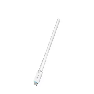 Tenda U2v5 AX300 WiFi 6 USB Adapter, 286 Mbps, 802.11ax/b/g/n, 6 dBi, Soft AP, Win 7/10/11, Linux