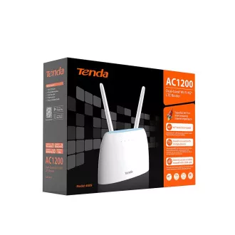 Tenda 4G09 Wi-Fi AC1200 4G LTE Router SIM O2 GO, VPN, LTE Cat.6, IPv6, CZ App Tenda 4G09 Wi-Fi AC1200 4G LTE Router SIM O2 GO, VPN, LTE Cat.6, IPv6, CZ App