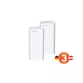 Tenda Nova MX21 Pro (2er-Pack) WiFi6E AXE5700 Mesh Gigabit System, 6x GLAN/GWAN, WPA3, VPN, CZ app