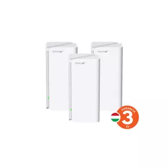 Tenda Nova MX21 Pro (3er-Pack) WiFi6E AXE5700 Mesh Gigabit System, 9x GLAN/GWAN, WPA3, VPN, CZ app Tenda Nova MX21 Pro (3er-Pack) WiFi6E AXE5700 Mesh Gigabit System, 9x GLAN/GWAN, WPA3, VPN, CZ app