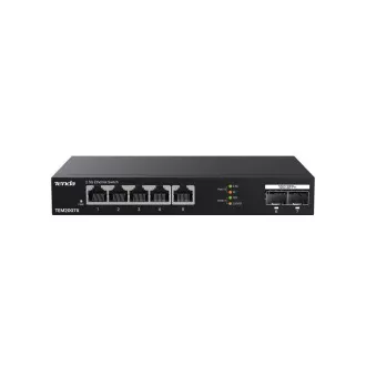Tenda TEM2007X - Multi-Gigabit Switch, 5x 2.5G RJ45 2x 10G SFP Port, MAC 16K, 6kV Schutz Tenda TEM2007X - Multi-Gigabit Switch, 5x 2.5G RJ45 2x 10G SFP Port, MAC 16K, 6kV Schutz