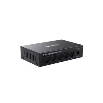 Tenda TEG1005M - 5x 10/100/1000 Mbps Metall Switch, lüfterlos - Lüfterlos, 6 kV Schutz