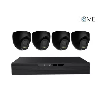 iGET HOME N85P4 - Kamera NVR PoE Set 3K Auflösung, 8CH NVR 4x Kamera mit Audio, IR und LED iGET HOME N85P4 - Kamera NVR PoE Set 3K Auflösung, 8CH NVR 4x Kamera mit Audio, IR und LED