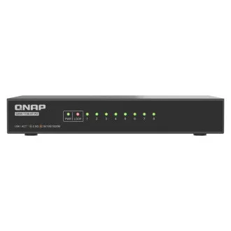 QNAP-Switch QSW-1108-8T-R2 (8x 2.5GbE-Port, passive Kühlung, 100M/ 1G/ 2.5G-Unterstützung) QNAP-Switch QSW-1108-8T-R2 (8x 2.5GbE-Port, passive Kühlung, 100M/ 1G/ 2.5G-Unterstützung)