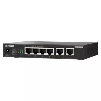 QNAP-Switch QSW-2104-2T-R2 (4x 2,5GbE RJ45 und 2x 10GbE RJ45) QNAP-Switch QSW-2104-2T-R2 (4x 2,5GbE RJ45 und 2x 10GbE RJ45)