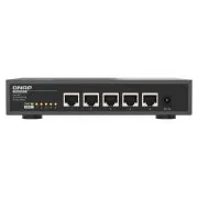 QNAP-Switch QSW-3205-5T (5x 10GbE-Port, passive Kühlung, unterstützt 100M/ 1G/ 2.5G / 5G und 10G)