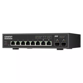 QNAP-Switch QSW-L3208-2C6T (6x 10GbE-Anschluss, 2x 10G SFP /NBASE-T Combo, Lite Managed)