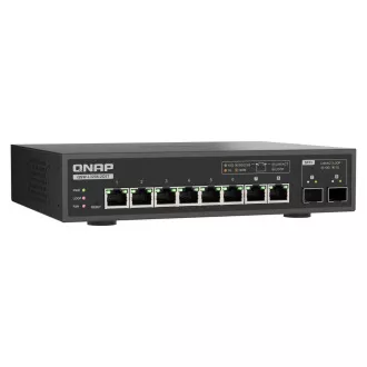 QNAP-Switch QSW-L3208-2C6T (6x 10GbE-Anschluss, 2x 10G SFP /NBASE-T Combo, Lite Managed)