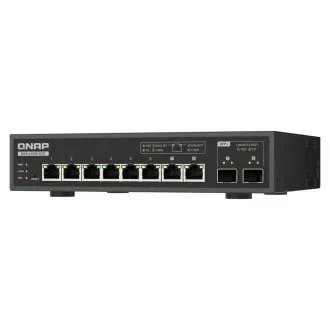 QNAP-Switch QSW-L3208-2C6T (6x 10GbE-Anschluss, 2x 10G SFP /NBASE-T Combo, Lite Managed)