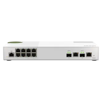QNAP verwalteter Switch QSW-M2108-2C (8x 2.5GbE RJ45 und 2x kombinierte 10GbE SFP /RJ-45) QNAP verwalteter Switch QSW-M2108-2C (8x 2.5GbE RJ45 und 2x kombinierte 10GbE SFP /RJ-45)