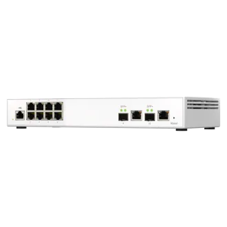 QNAP verwalteter Switch QSW-M2108-2C (8x 2.5GbE RJ45 und 2x kombinierte 10GbE SFP /RJ-45) QNAP verwalteter Switch QSW-M2108-2C (8x 2.5GbE RJ45 und 2x kombinierte 10GbE SFP /RJ-45)