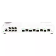 QNAP verwalteter Switch QSW-M2106-4C (6x 2.5GbE RJ45 und 4x kombinierte 10GbE SFP  / 10GbE RJ-45)