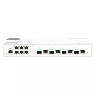 QNAP verwalteter Switch QSW-M2106-4C (6x 2.5GbE RJ45 und 4x kombinierte 10GbE SFP  / 10GbE RJ-45)
