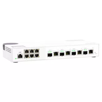 QNAP verwalteter Switch QSW-M2106-4C (6x 2.5GbE RJ45 und 4x kombinierte 10GbE SFP  / 10GbE RJ-45)