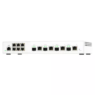 QNAP verwalteter Switch QSW-M2106-4C (6x 2.5GbE RJ45 und 4x kombinierte 10GbE SFP  / 10GbE RJ-45)