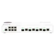 QNAP verwalteter Switch QSW-M2106-4C (6x 2.5GbE RJ45 und 4x kombinierte 10GbE SFP  / 10GbE RJ-45)