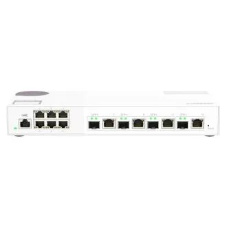 QNAP verwalteter Switch QSW-M2106-4C (6x 2.5GbE RJ45 und 4x kombinierte 10GbE SFP / 10GbE RJ-45) QNAP verwalteter Switch QSW-M2106-4C (6x 2.5GbE RJ45 und 4x kombinierte 10GbE SFP / 10GbE RJ-45)