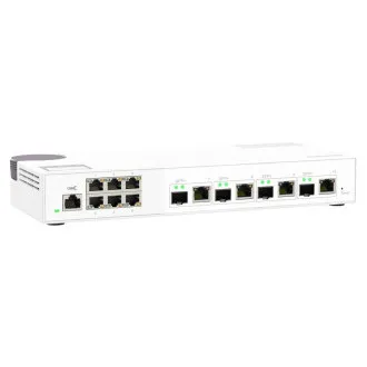 QNAP verwalteter Switch QSW-M2106-4C (6x 2.5GbE RJ45 und 4x kombinierte 10GbE SFP / 10GbE RJ-45) QNAP verwalteter Switch QSW-M2106-4C (6x 2.5GbE RJ45 und 4x kombinierte 10GbE SFP / 10GbE RJ-45)