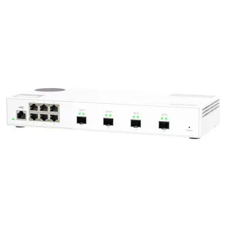 QNAP Managed Switch QSW-M2106-4S (6x 2.5GbE RJ45 und 4x 10GbE SFP )