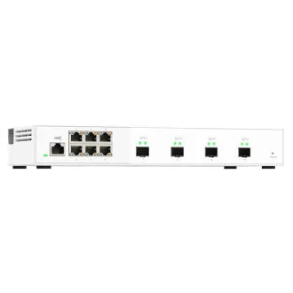 QNAP Managed Switch QSW-M2106-4S (6x 2.5GbE RJ45 und 4x 10GbE SFP ) QNAP Managed Switch QSW-M2106-4S (6x 2.5GbE RJ45 und 4x 10GbE SFP )