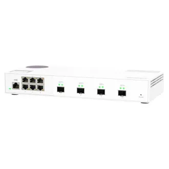 QNAP Managed Switch QSW-M2106-4S (6x 2.5GbE RJ45 und 4x 10GbE SFP ) QNAP Managed Switch QSW-M2106-4S (6x 2.5GbE RJ45 und 4x 10GbE SFP )
