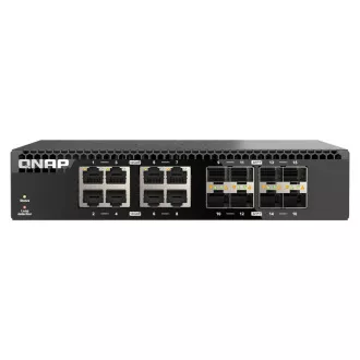 QNAP Switch QSW-3216R-8S8T (8x 10G GbE-Ports   8x 10G SFP -Ports, halbe Breite)