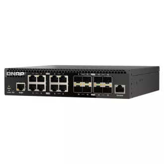 QNAP Switch QSW-3216R-8S8T (8x 10G GbE-Ports   8x 10G SFP -Ports, halbe Breite)